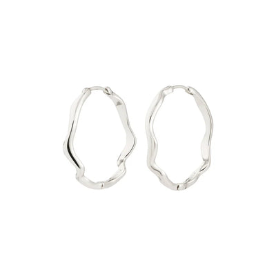 Larkin Earrings Small - silver