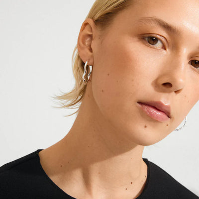 Larkin Earrings Small - silver