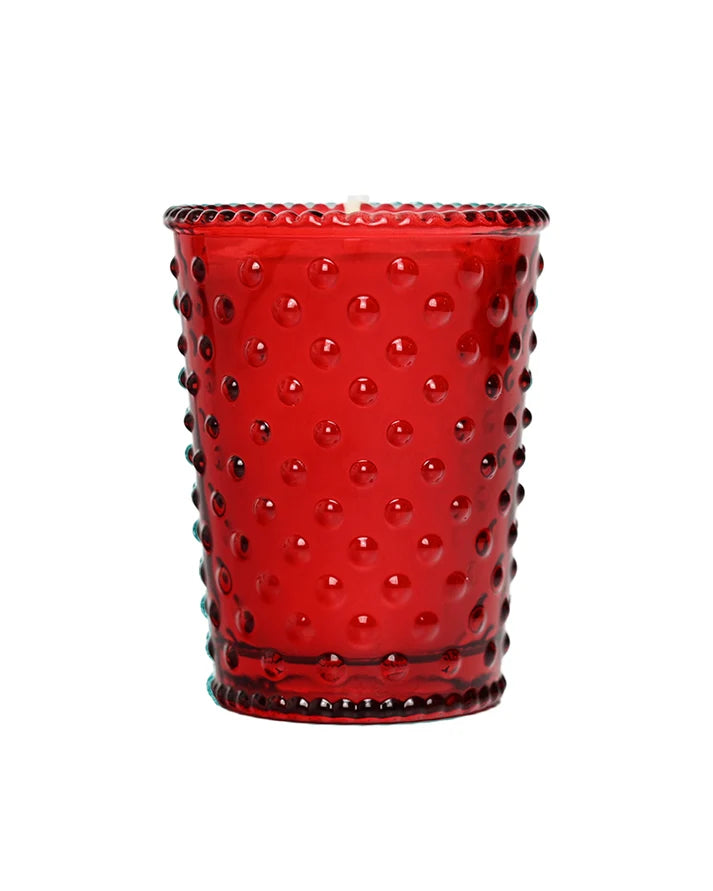 Reindeer Hobnail Votive Candle
