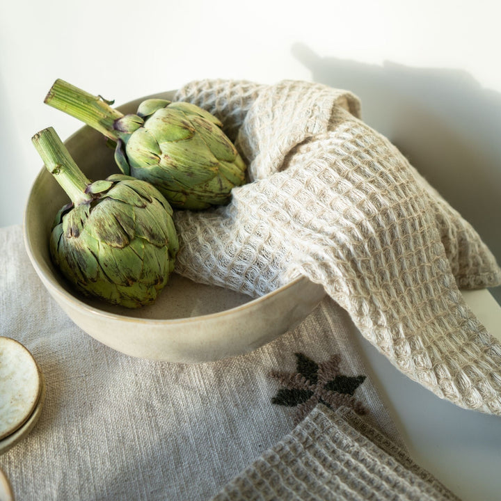 Linen Waffle Tea Towels