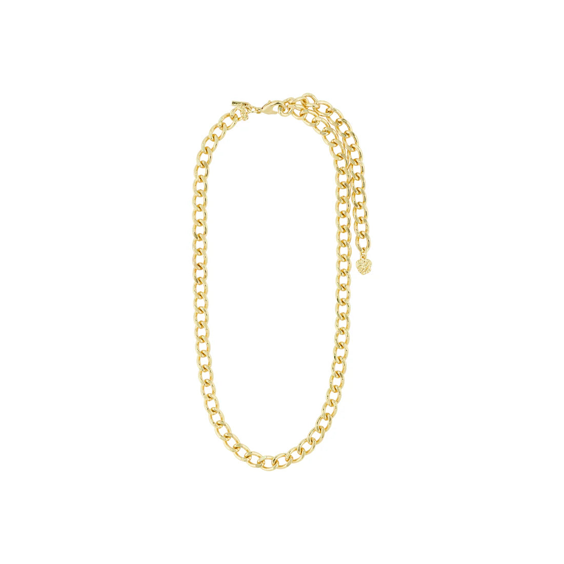 Curb Chain Necklace - gold