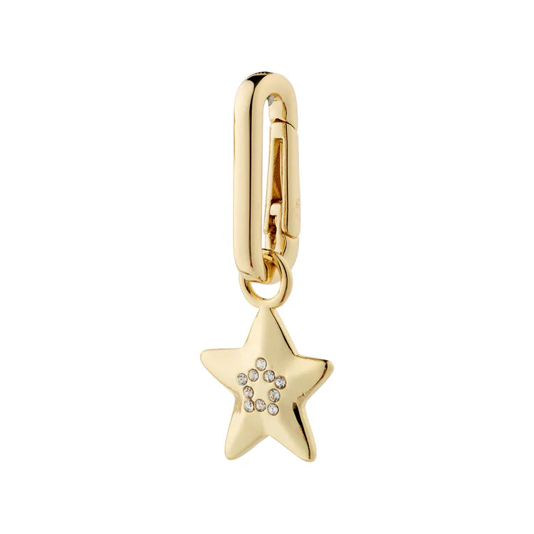 Star Pendant Charm - gold