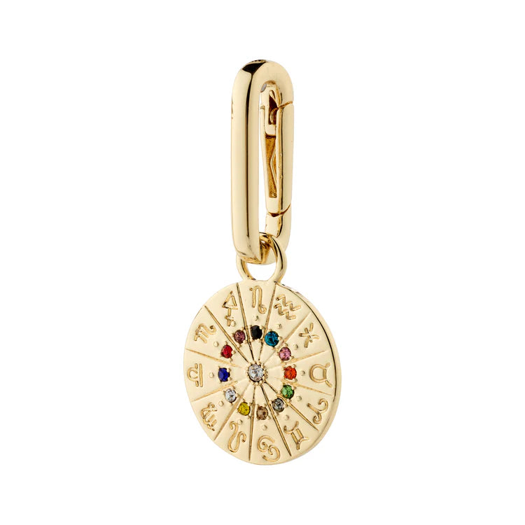 Horoscope Pendant Charm - gold