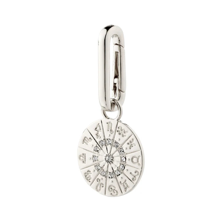 Horoscope Pendant Charm - silver