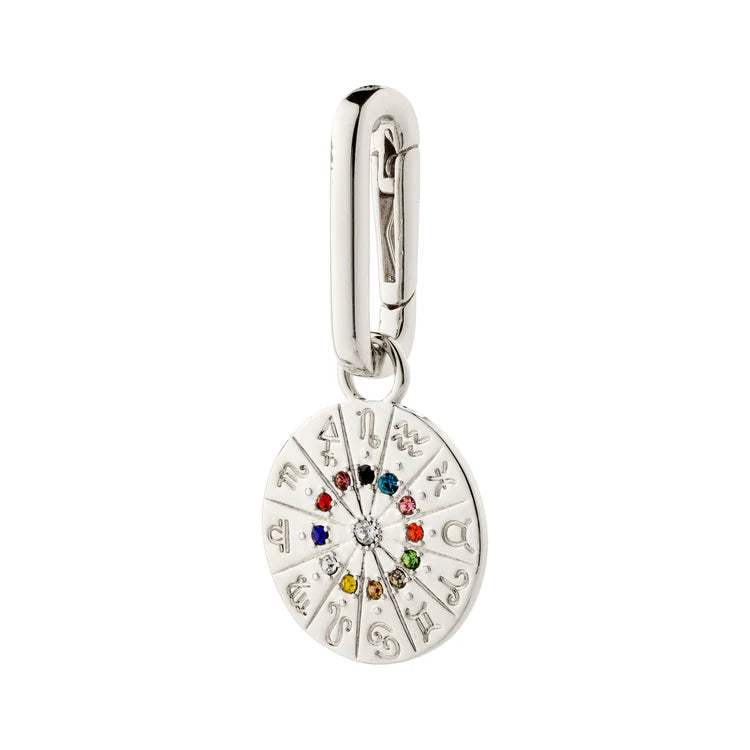 Horoscope Pendant Charm - silver