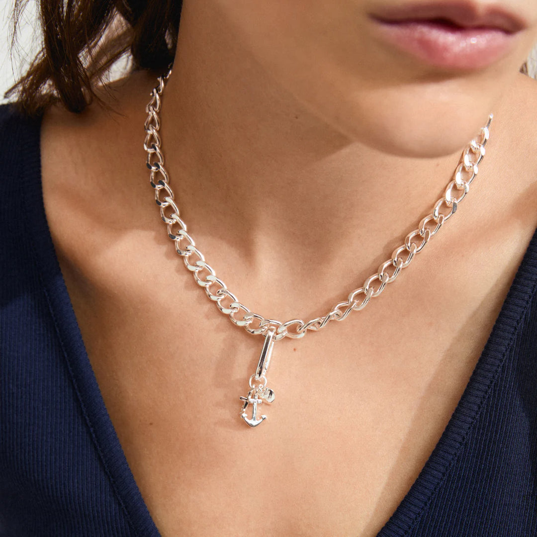 Symbols Pendant Charm - silver