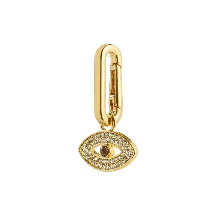 Eye Pendant Charm - gold