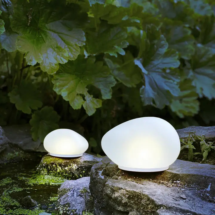 Glass Pebble Light