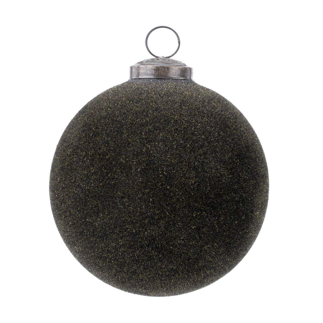 Velvet Ornament - dark green