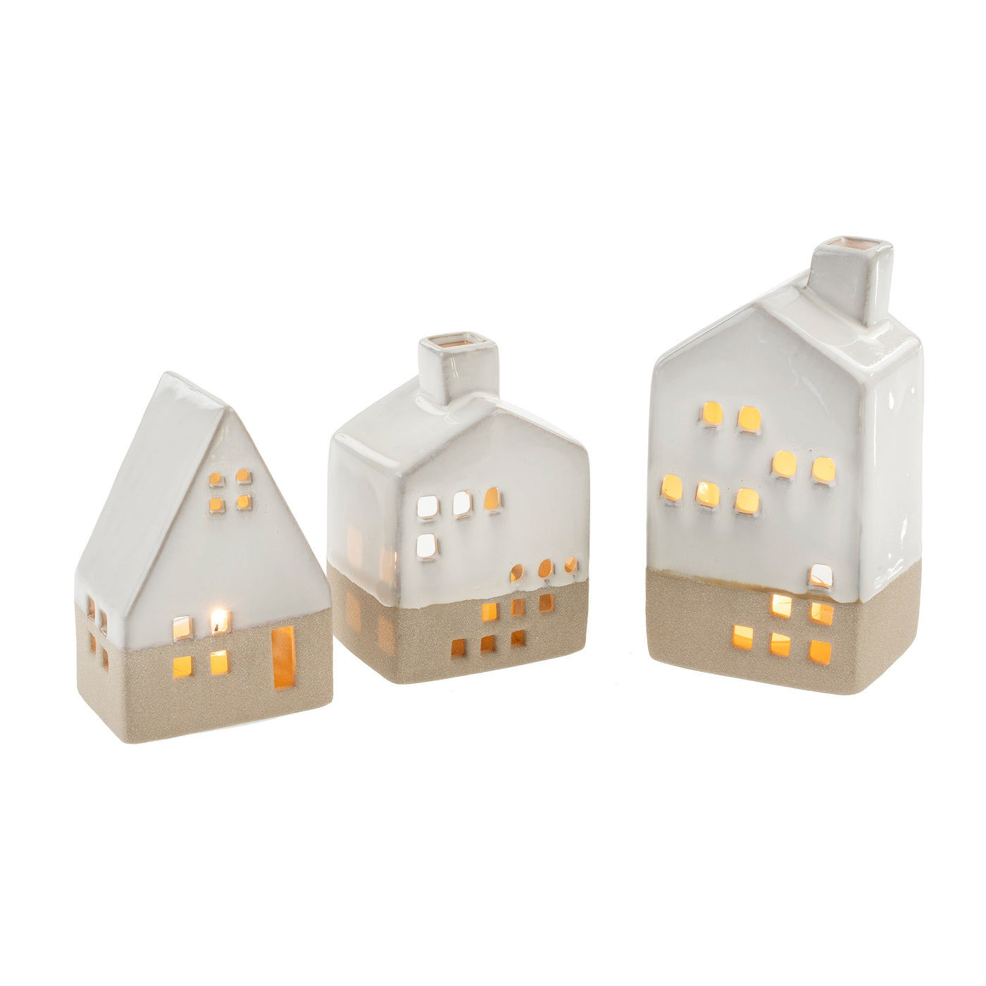 Ceramic Tealight House - large