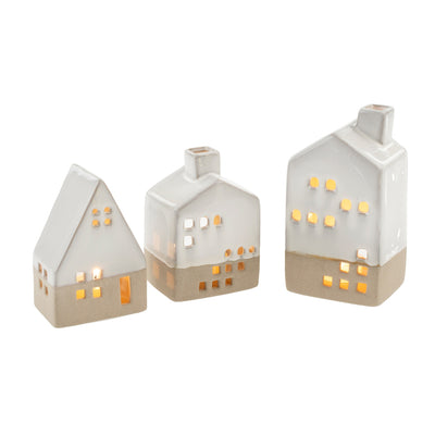 Ceramic Tealight House - small