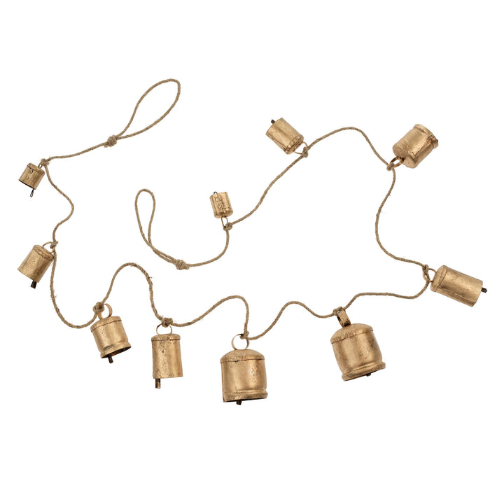 Rustic Bell Garland - small