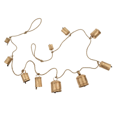 Rustic Bell Garland - small