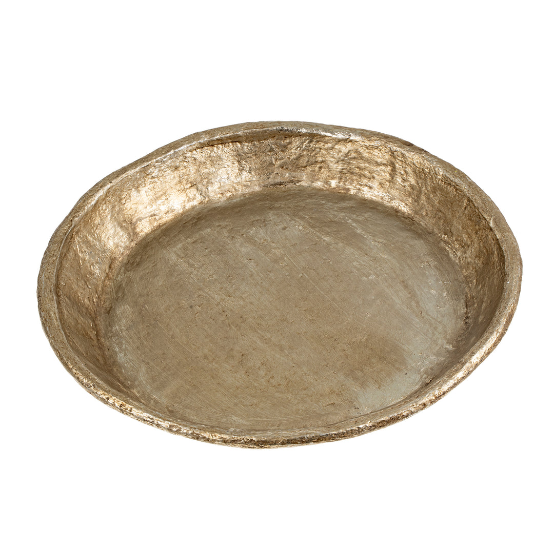 Gilded Paper Mache Tray