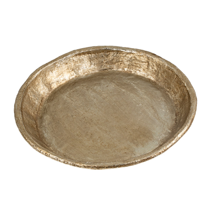 Gilded Paper Mache Tray