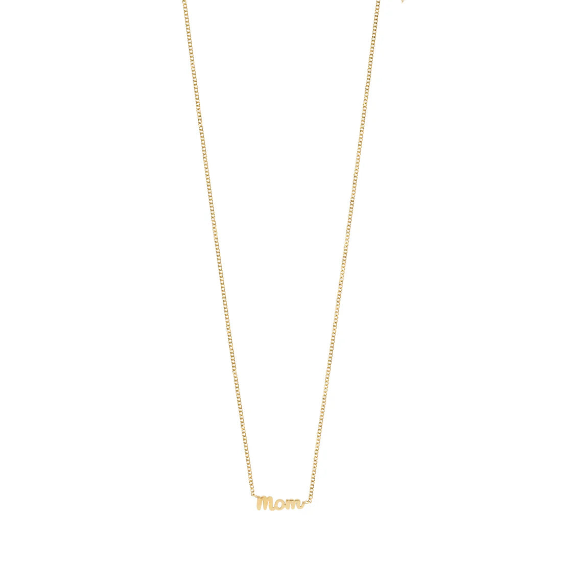Mom Necklace - gold