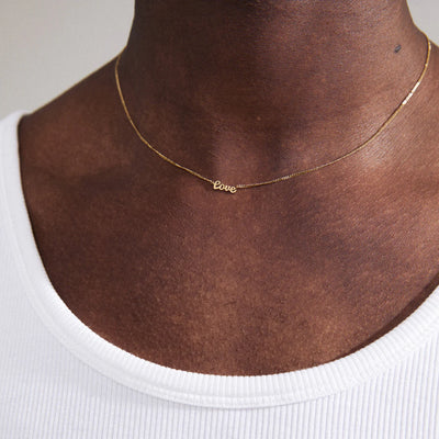 Love Necklace - gold