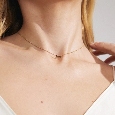Love Necklace - gold