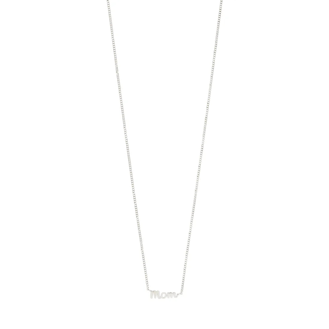 Mom Necklace - silver