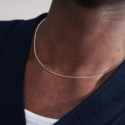 Mom Necklace - silver