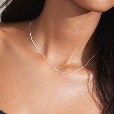 Love Necklace - silver