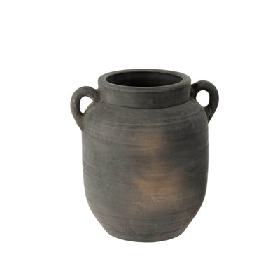 Provence Burnt Terracotta vase - small