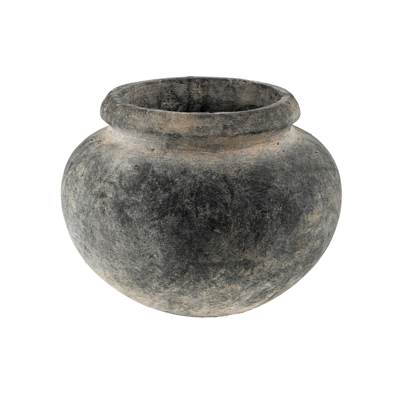 Nara Terracotta Vase - black