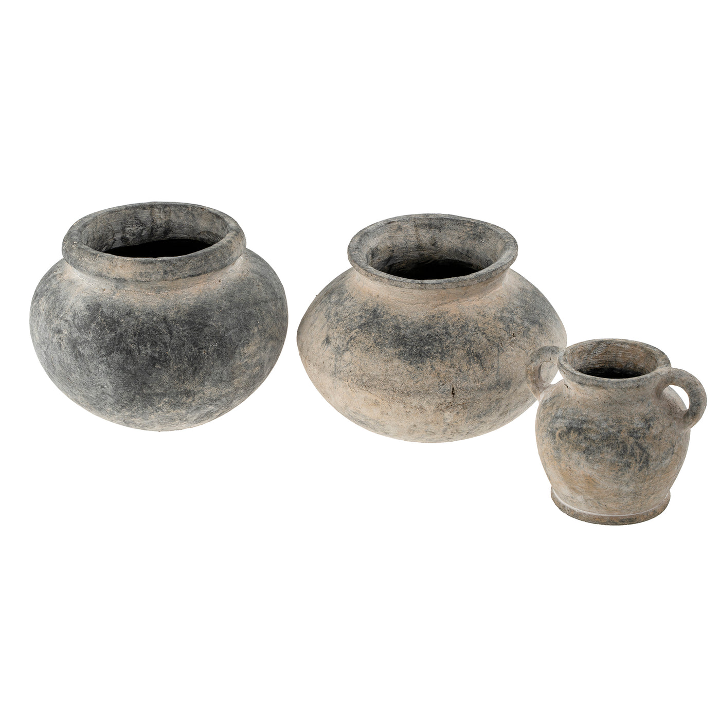Nara Terracotta Vase - black