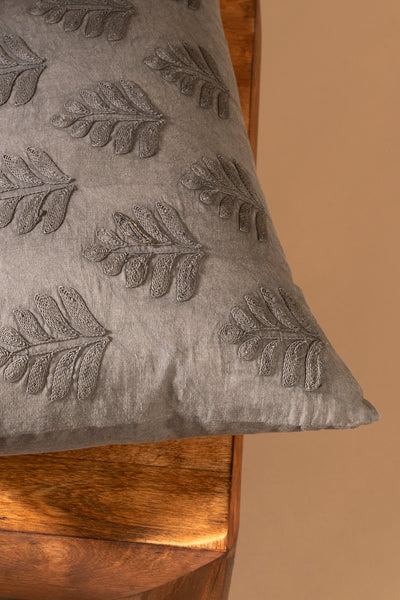 Orchard Pillow - charcoal