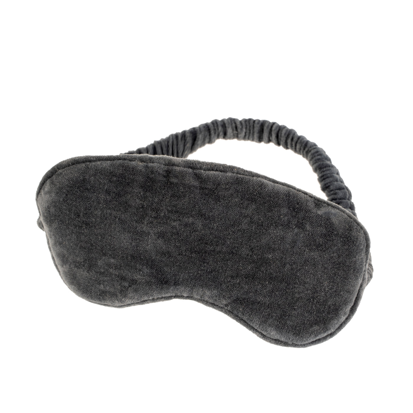 Velvet Eye Mask - blue graphite