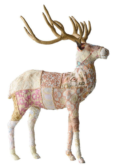 Vintage Fabric Reindeer