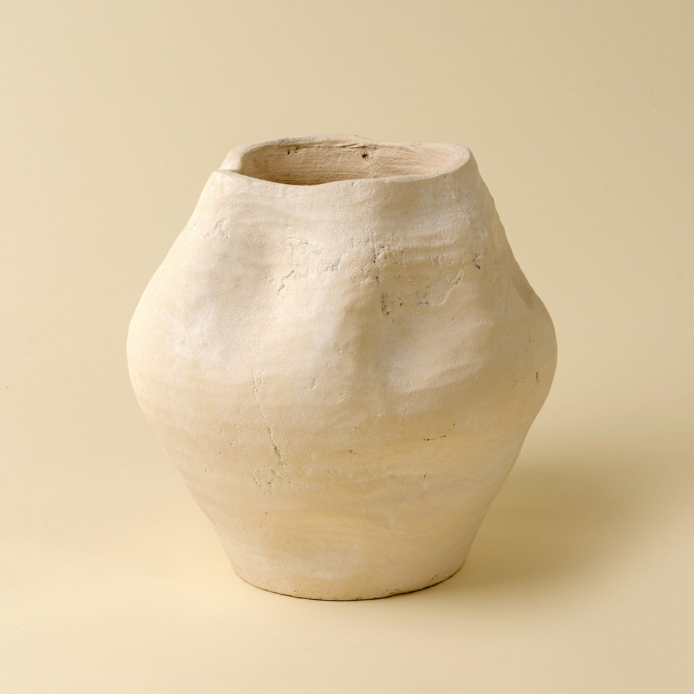 Dented Terracotta Vase