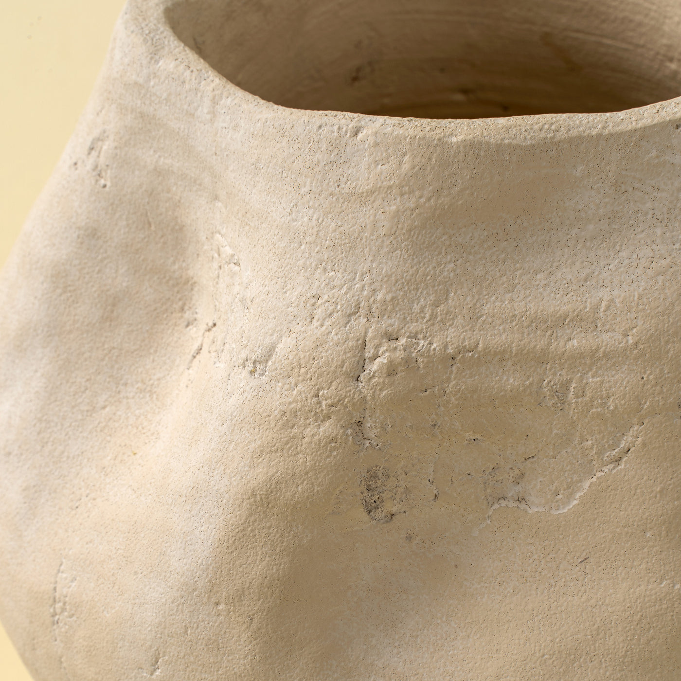 Dented Terracotta Vase