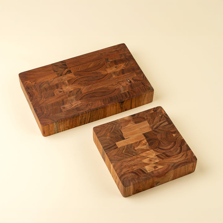 End Grain Butcher Block - square