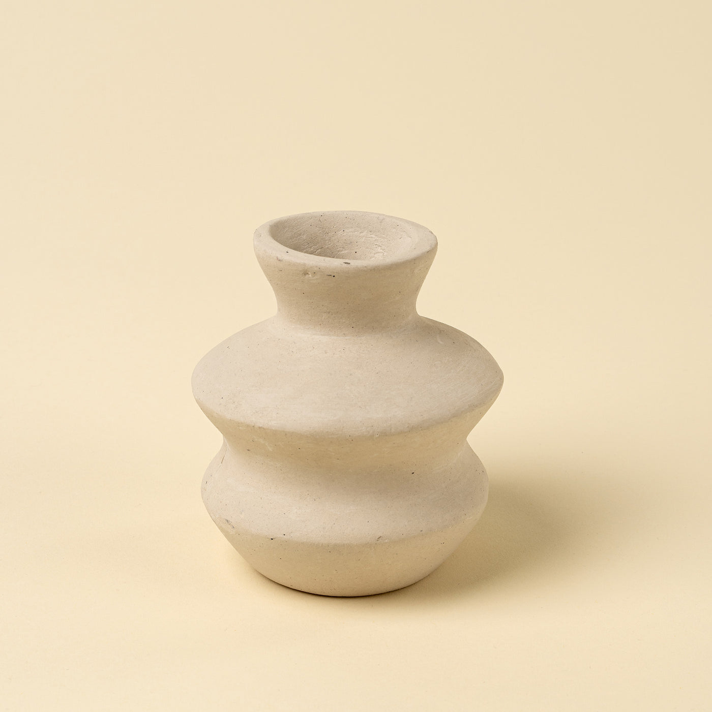 Wave Paper Mache Bud Vase