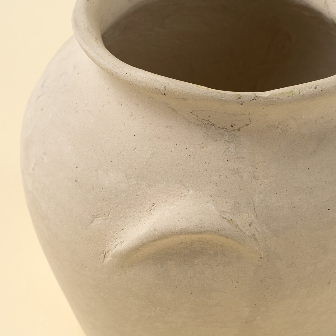 Milos Paper Mache Urn - large
