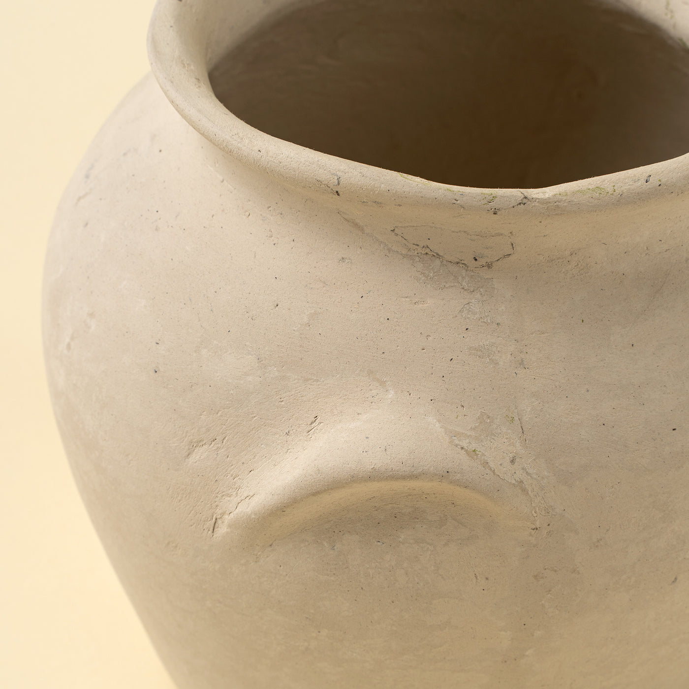 Milos Paper Mache Urn - small