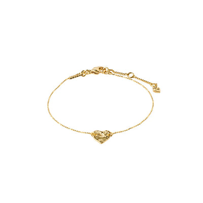 Sophia Heart Bracelet - gold