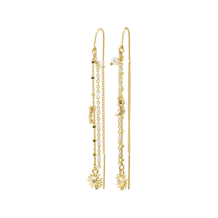 Mylan Chain Earrings - gold
