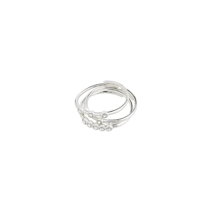 Sloane Rings 3-in-1 Set - silver