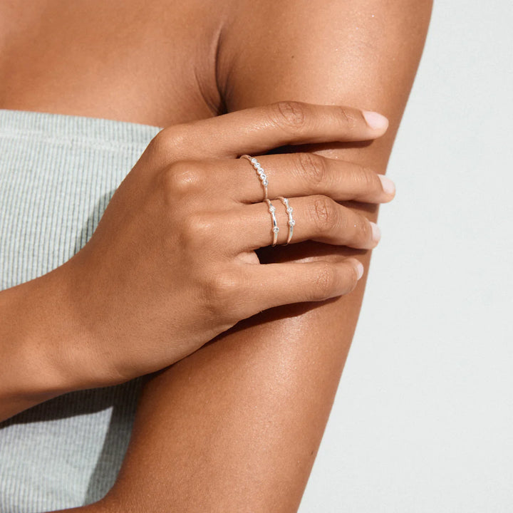 Sloane Rings 3-in-1 Set - silver