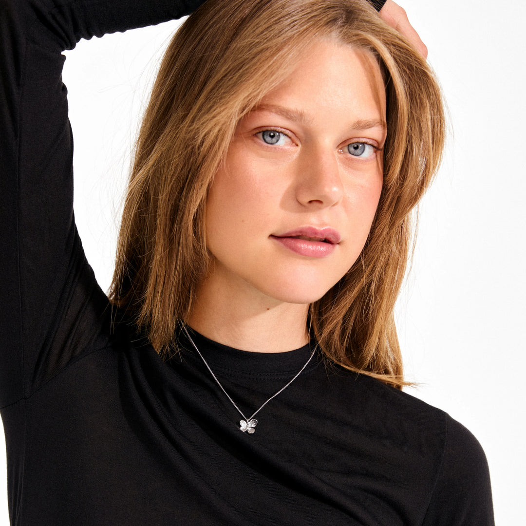 Ajani Necklace - silver