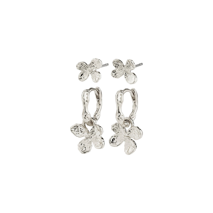Ajani Earrings Set/2 - silver