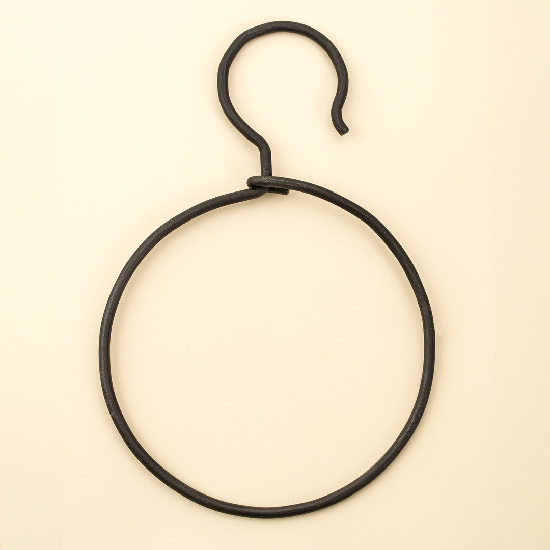 Round Black Iron Hanger