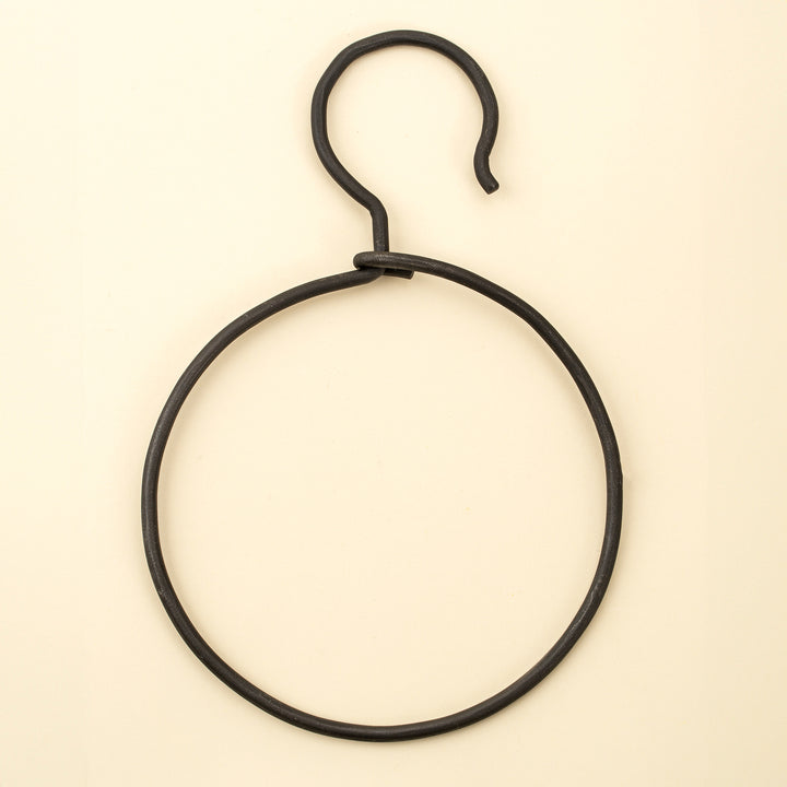Round Black Iron Hanger