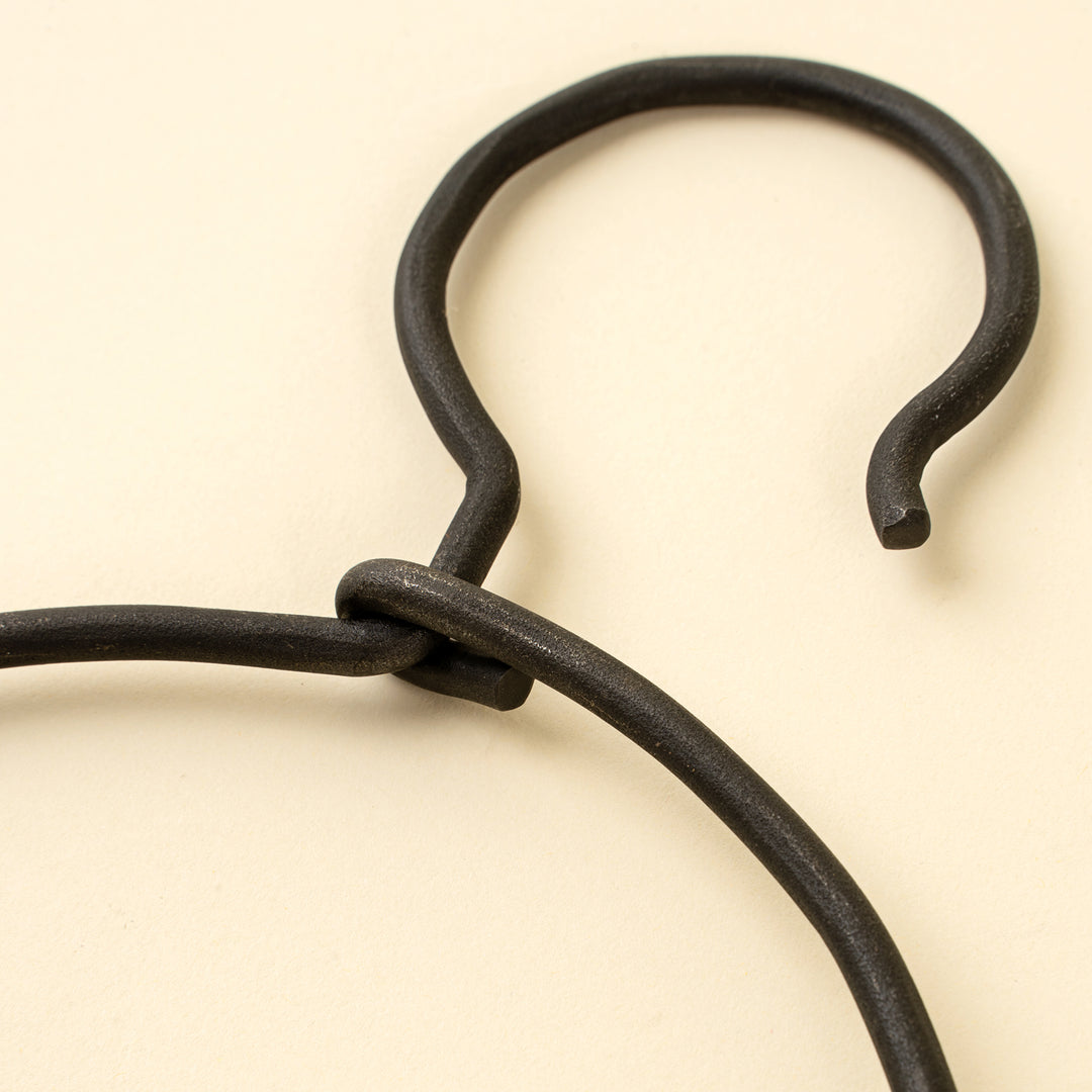 Round Black Iron Hanger