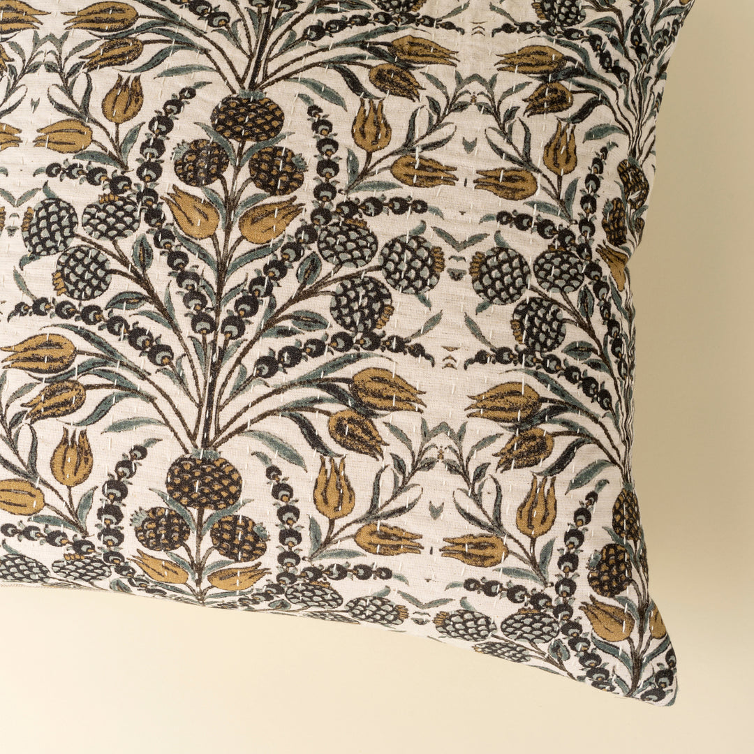 Tropicana Kantha Pillow