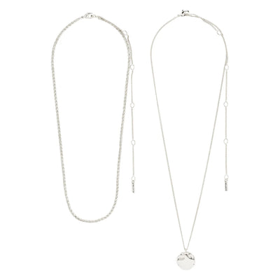 Declan Necklace - silver