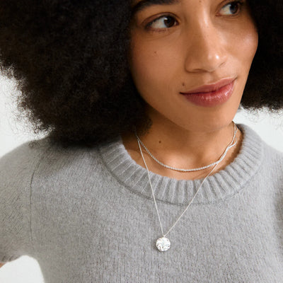 Declan Necklace - silver