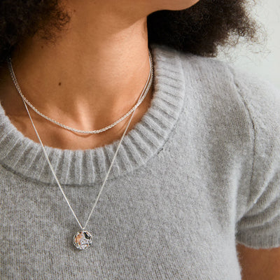 Declan Necklace - silver